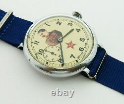 Vintage USSR Russian Soviet Mechanical wrist Watch ZIM Stalin #346