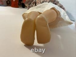 Vintage USSR Soviet Russian 19 Plastic DOLL WithSound Box & Folk Outfit