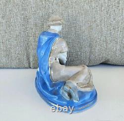 Vintage USSR Soviet Russian Ghzel Porcelain Figurine Princess Frog