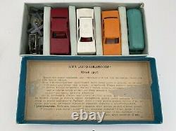 Vintage USSR Soviet Russian Wind Up Car Construction Set with Original Box