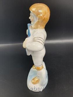 Vintage Ussr Russian Soviet Astronaut Cosmonaut Porcelain Figurine Soviet Space