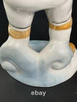 Vintage Ussr Russian Soviet Astronaut Cosmonaut Porcelain Figurine Soviet Space