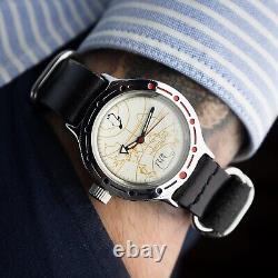 Vintage Vostok Watch Buran Polar Mechanical Russian Soviet USSR Wrist Rare Strap