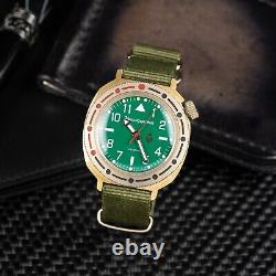 Vintage Vostok Watch Komandirskie Mechanical Russian Soviet USSR Wrist Militray