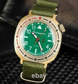 Vintage Vostok Watch Komandirskie Soviet Mechanical USSR Russian Wrist Military