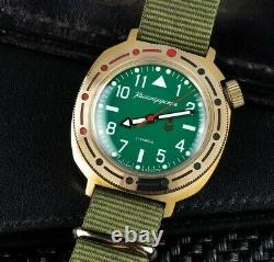 Vintage Vostok Watch Komandirskie Soviet Mechanical USSR Russian Wrist Military