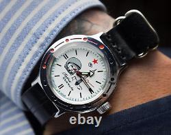 Vintage Vostok Yuri Gagarin Watch Mechanical Russian Soviet USSR Wrist Space 20c