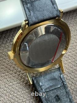 Vintage Watch Masonic Mechanical Poljot USSR Russian Soviet Deluxe Slim Men's