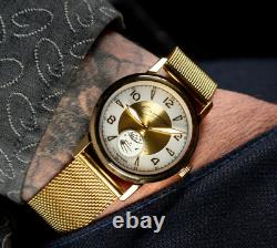 Vintage Watch Mechanical Sputnik Pobeda USSR Russian Kirova Rare Strap Soviet