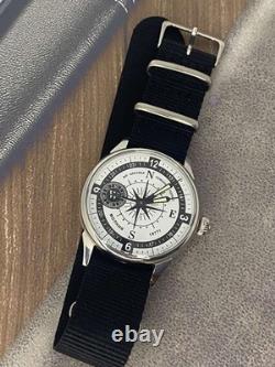 Vintage Watch Molniya Mechanical Wrist Compass Men's Russian Soviet USSR Strap
