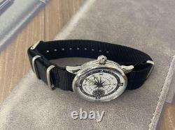 Vintage Watch Molniya Mechanical Wrist Compass Men's Russian Soviet USSR Strap