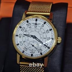 Vintage Watch Pobeda Aviation Mechanical USSR Soviet Wrist Russian Rare Men's
