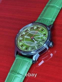 Vintage Watch Raketa 24h Automatic Wrist Men's Russian Soviet USSR Polar Day