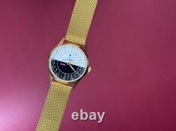 Vintage Watch Raketa 24h Automatic Wrist Men's Russian Soviet USSR Sputnik Day