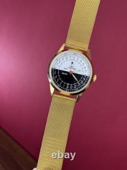 Vintage Watch Raketa 24h Automatic Wrist Men's Russian Soviet USSR Sputnik Day