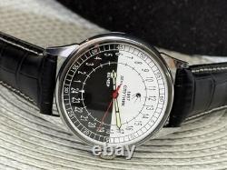 Vintage Watch Raketa 24h Mechanical Wrist Men Soviet USSR Polar Day Russian Rare