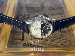 Vintage Watch Raketa 24h Sputnik Mechanical Wrist Men's Russian Soviet USSR Day