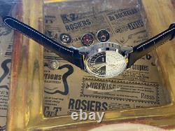 Vintage Watch Raketa 24h Sputnik Mechanical Wrist Men's Russian Soviet USSR Day