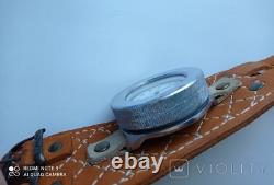 Vintage Watch Raketa Automatic Russian Soviet USSR Men's Wrist Leather Rare 20th