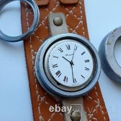 Vintage Watch Raketa Automatic Russian Soviet USSR Men's Wrist Leather Rare 20th