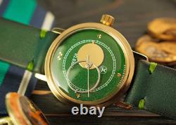Vintage Watch Raketa Copernicus Mechanical Moon Sun Soviet USSR Russian Men's