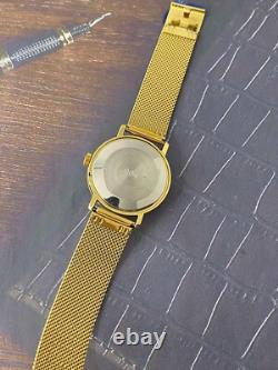 Vintage Watch Raketa Mechanical Moon Sun Copernic Soviet USSR Russian Men Golden