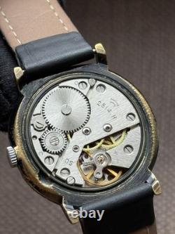 Vintage Watch Raketa Mechanical Wrist Men Russian Soviet USSR Day Rare Old