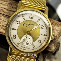 Vintage Watch Raketa Sputnik Mechanical Kirova Soviet USSR Russian Men's RARE