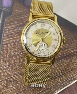 Vintage Watch Raketa Sputnik Mechanical Kirova Soviet USSR Russian Men's RARE