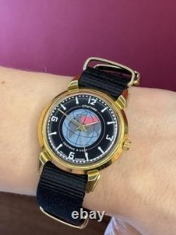 Vintage Watch Raketa Sputnik Mechanical Kirovskie Soviet USSR Russian Men RARE