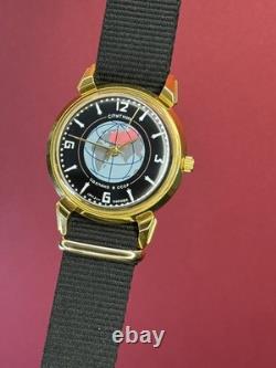 Vintage Watch Raketa Sputnik Mechanical Kirovskie Soviet USSR Russian Men RARE