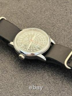 Vintage Watch Rakets 24h Automatic Wrist Men's Russian Soviet USSR Polar Day