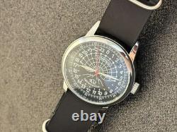 Vintage Watch Rakets 24h Automatic Wrist Men's Russian Soviet USSR Polar Day