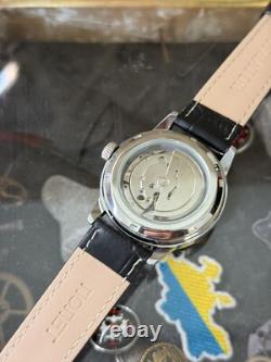 Vintage Watch Rakets 24h Automatic Wrist Mens Russian Soviet USSR Polar Day Rare