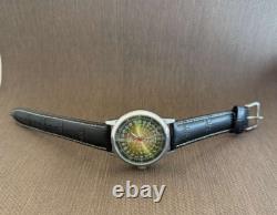 Vintage Watch Rakets 24h Automatic Wrist Polar Men Russian Soviet USSR Day Rare