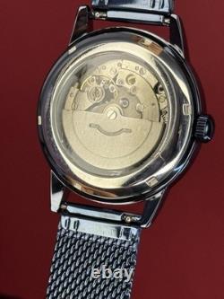 Vintage Watch Rakets 24h Automatic Wrist Polar Mens Russian Soviet USSR Strap