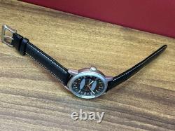 Vintage Watch Rakets 24h Mechanical Wrist Polar Mens Russian Soviet USSR Strap