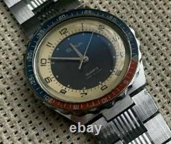 Vintage Watch SLAVA 2356 QUARTZ USSR Soviet Russian Watch
