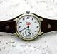Vintage Wrist Watch Molniya Mechanical Pocket Ussr Soviet Russian Leather 3602