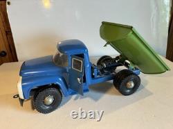 Vintage Zil 21 Hydraulic Dump Truck Pressed Steel Toy Russian/USSR/Soviet