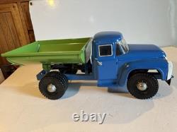 Vintage Zil 21 Hydraulic Dump Truck Pressed Steel Toy Russian/USSR/Soviet