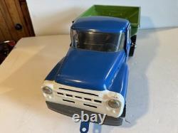 Vintage Zil 21 Hydraulic Dump Truck Pressed Steel Toy Russian/USSR/Soviet