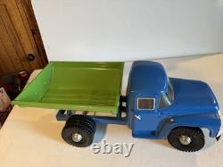 Vintage Zil 21 Hydraulic Dump Truck Pressed Steel Toy Russian/USSR/Soviet
