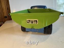 Vintage Zil 21 Hydraulic Dump Truck Pressed Steel Toy Russian/USSR/Soviet