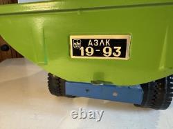 Vintage Zil 21 Hydraulic Dump Truck Pressed Steel Toy Russian/USSR/Soviet