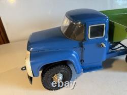 Vintage Zil 21 Hydraulic Dump Truck Pressed Steel Toy Russian/USSR/Soviet