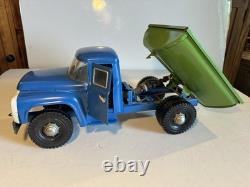 Vintage Zil 21 Hydraulic Dump Truck Pressed Steel Toy Russian/USSR/Soviet