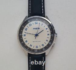 Vintage russian watch RAKETA 24H Antarctic. Rare USSR
