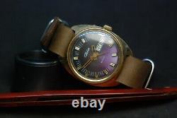 Vintage watch Slava Glory meshanikal USSR Russian Soviet Mens Watch