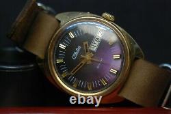 Vintage watch Slava Glory meshanikal USSR Russian Soviet Mens Watch